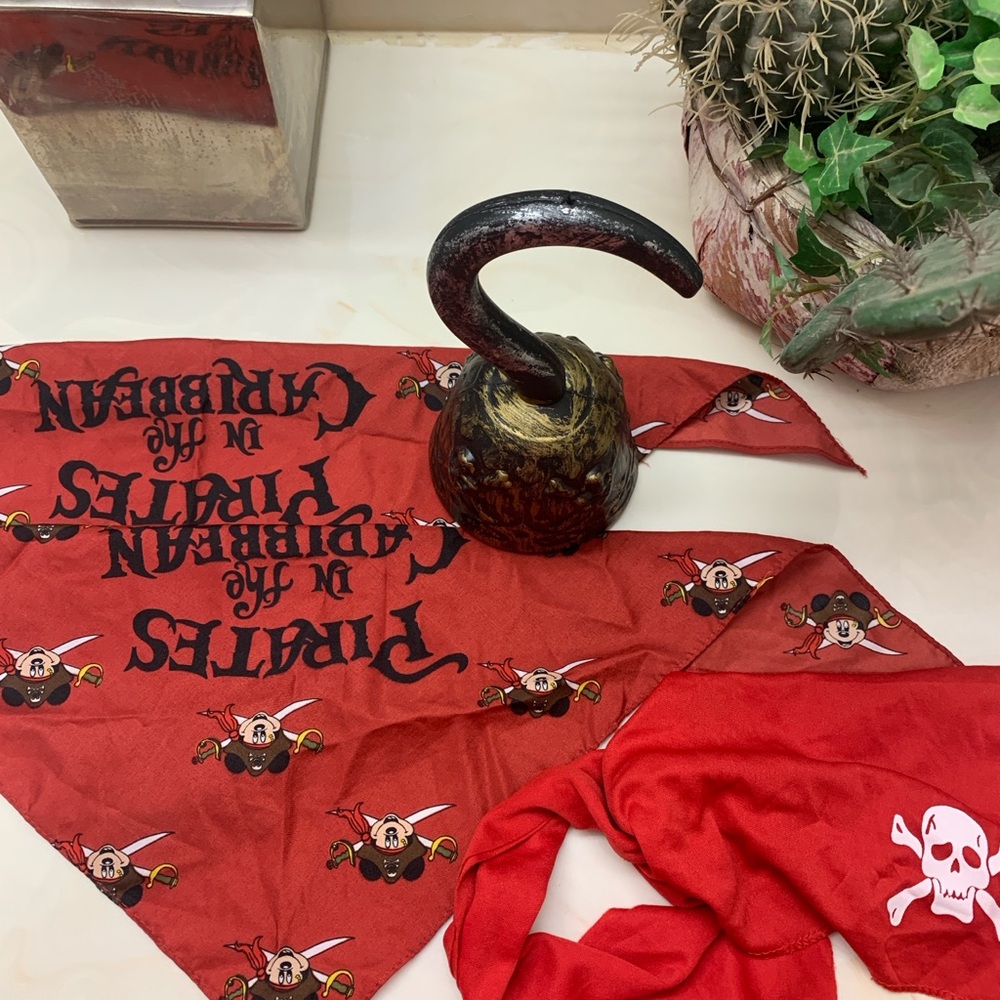 Disney Red Pirates of the Caribbean Kids Costume Accessories